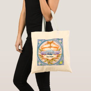 Lotus verpleegkundige pet tote bag