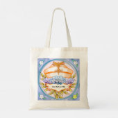 Lotus-verpleegstershoedje Tote Bag (Achterkant)
