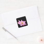 Lotus Vierkante Sticker (Envelop)