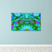 Lotus Vision Canvas Afdruk (Insitu (Houten vloer))