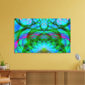 Lotus Vision Canvas Afdruk (Insitu (Woonkamer))