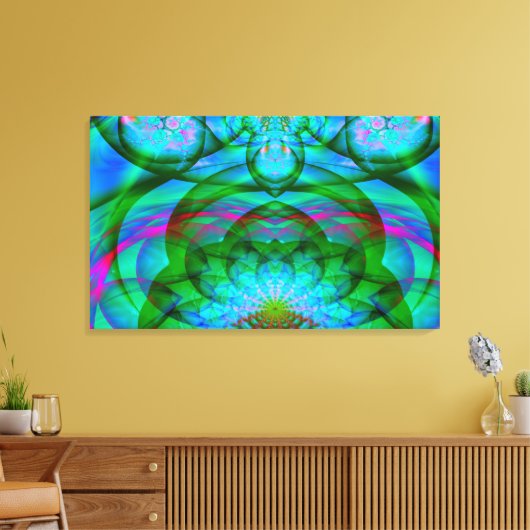 Lotus Vision Canvas Afdruk (Insitu (Woonkamer))