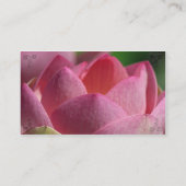 lotus visitekaartje (Achterkant)