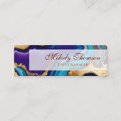 Lotus, Visitekaartje, Afmeting: Mini, 7,6 cm x 2,5 Mini Visitekaartje (Voorkant)