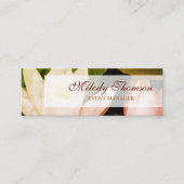 Lotus, Visitekaartje, Afmeting: Mini, 7,6 cm x 2,5 Mini Visitekaartje (Voorkant)