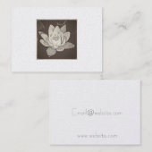 LOTUS-VISITEKAARTJE VISITEKAARTJE (Voorkant / Achterkant)