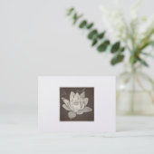 LOTUS-VISITEKAARTJE VISITEKAARTJE (Staand voorkant)