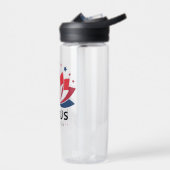 Lotus voor POTUS Kamala Harris 2024 Waterfles (Links)