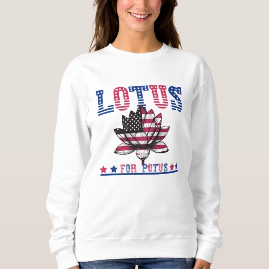 LOTUS voor POTUS verkiezing 2024 Trui (Voorkant)