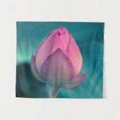 Lotus Water Lily Flower 2 Wandkleed (Voorkant (horizontaal))