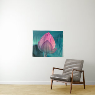 Lotus Water Lily Flower 2 Wandkleed