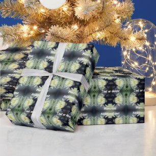 Lotus Water Lily Flower Abstract, aangepast Cadeaupapier