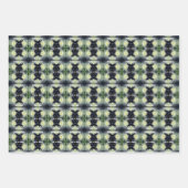 Lotus Water Lily Flower Abstract, aangepast Inpakpapier Vel (Voorkant)