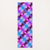 Lotus Water Lily Flower Abstract Art, aangepast Yogamat (Voorkant)