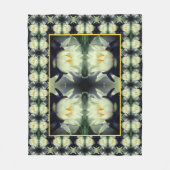 Lotus Water Lily Flower Abstract Fleece Deken (Voorkant)