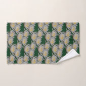 Lotus Water Lily Flower Bad Handdoek (Handdoek)