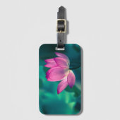 Lotus Water Lily Flower Bagagelabel (Voorkant (verticaal))