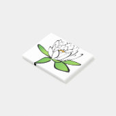 Lotus Water Lily Flower Bloom Blossom Post-it® Notes (Schuin)