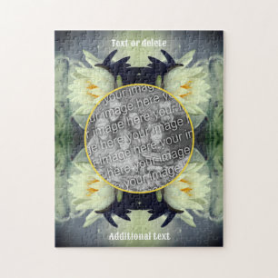 Lotus Water Lily Flower Creëer Uw eigen foto Legpuzzel