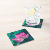Lotus Water Lily Flower Kartonnen Onderzetters (Insitu)