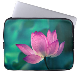 Lotus Water Lily Flower Laptop Sleeve