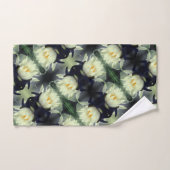 Lotus Water Lily Flower Pattern Bad Handdoek (Handdoek)