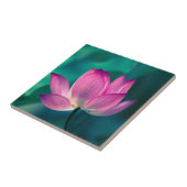 Lotus Water Lily Flower Tegeltje (Zijkant)