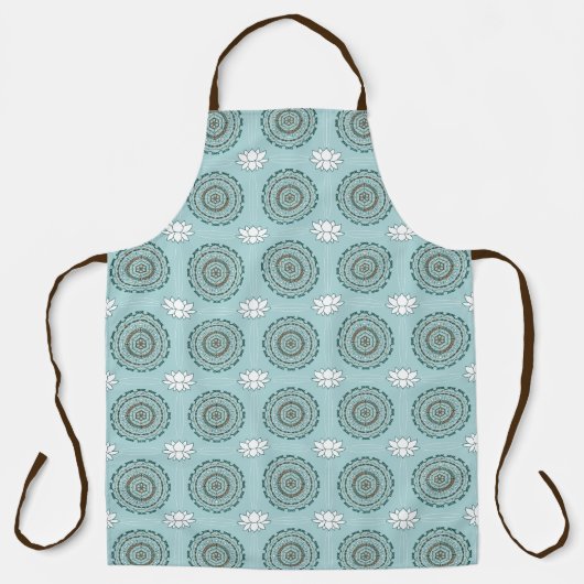 Lotus Weave All-Over Print Schort (Voorkant)
