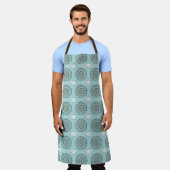 Lotus Weave All-Over Print Schort (Gedragen)