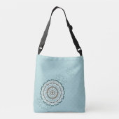 Lotus Weave All-Over-Print Tas (Achterkant)