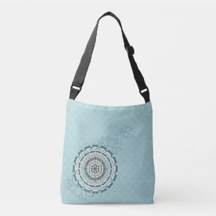Lotus Weave All-Over-Print Tas