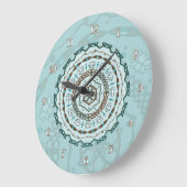 Lotus Weave Clock Grote Klok (Hoek)