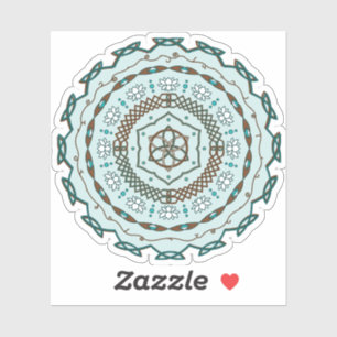 Lotus Weave Contour Sticker