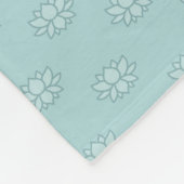 Lotus Weave Fleece Deken (Hoek)
