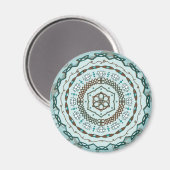 Lotus Weave Magnet (Voorkant / Achterkant)