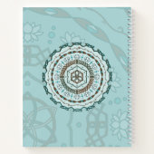 Lotus Weave Spiraal Notebook Notitieboek (Achterkant)