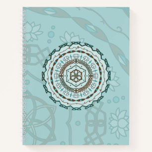 Lotus Weave Spiraal Notebook Notitieboek
