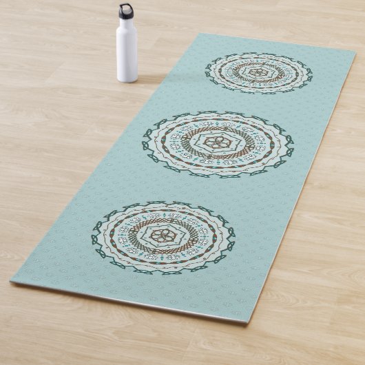 Lotus Weave Yoga Mat (In situ)