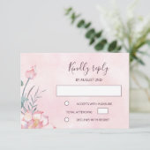 Lotus Wedding RSVP (Staand voorkant)