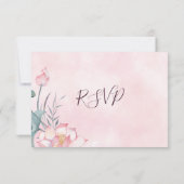 Lotus Wedding RSVP (Achterkant)