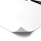 Lotus Wees bij Vrede Grappig Plant Pun Poster (Hoek)