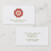 Lotus Wellness and Mental Health Healing Arts Visitekaartje (Voorkant / Achterkant)