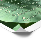 "Lotus Wisdom" Poster, 10 x 8" Poster (Hoek)