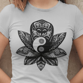 Lotus Yin Yang T-shirt