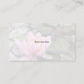 Lotus Yoga 2 Visitekaartje (Achterkant)