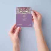 Lotus Yoga A5 flyer (Hand)