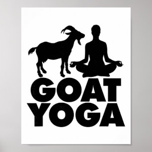 Lotus Yoga Houding Geit Yoga _1 Poster