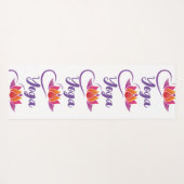 Lotus Yoga Mat (Achterkant (horizontaal))