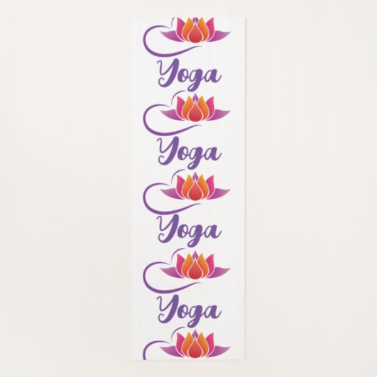 Lotus Yoga Mat (Achterkant)