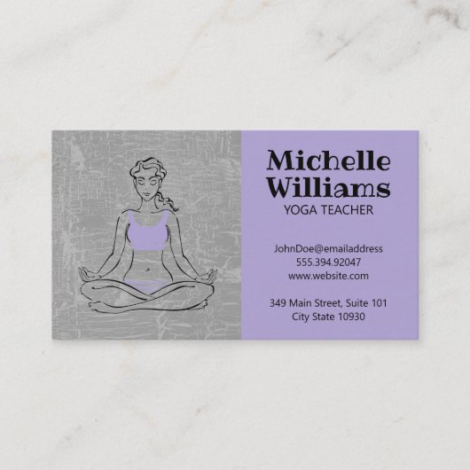 Lotus | Yoga Meditatie Visitekaartje